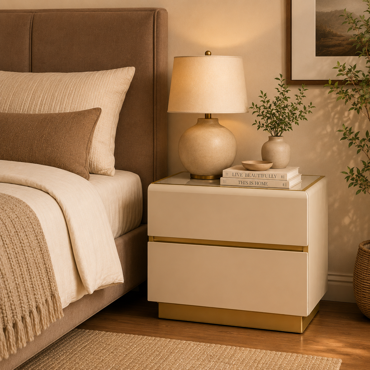 Lane Nightstands | Bedroom Storage and Style Solution