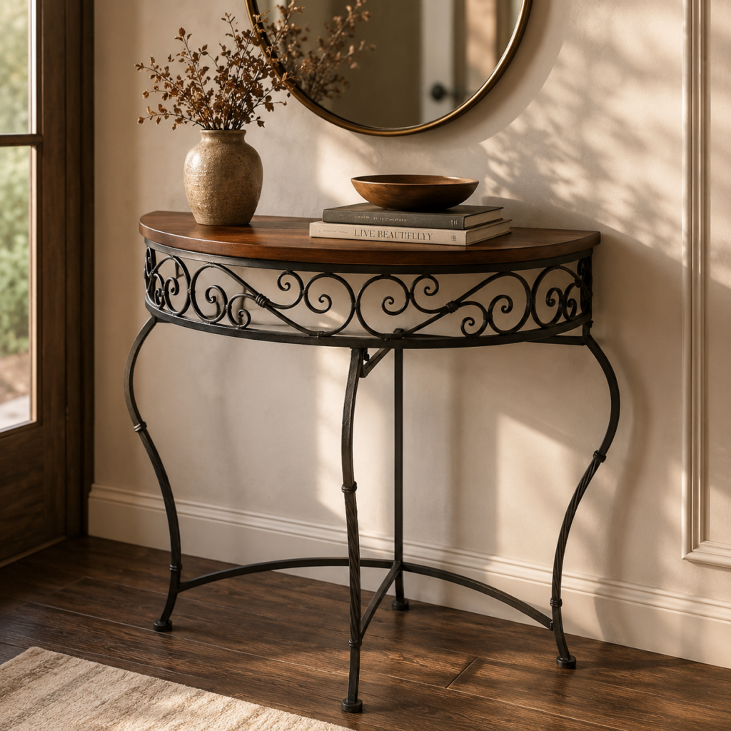 Lane Boston Metal Console