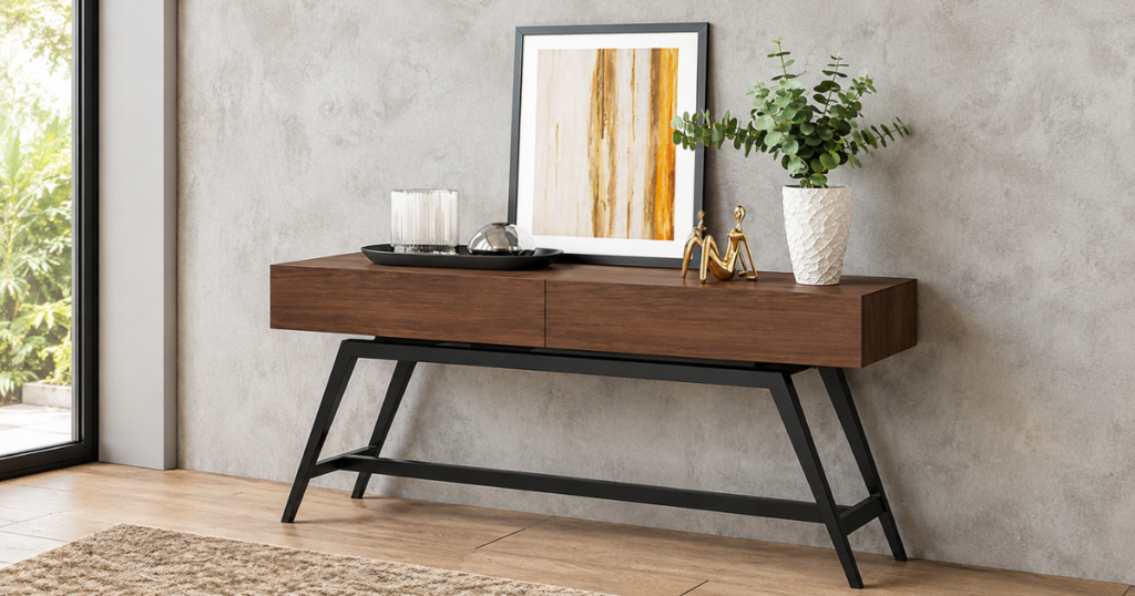 Lane Camden Metal Accent Table
