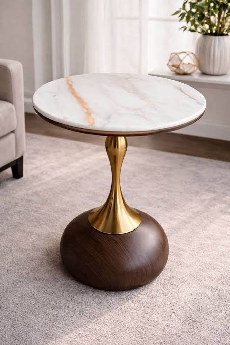Lane Boston Pedestal End Table