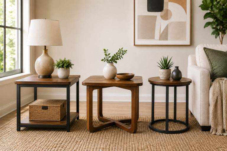 Lane End Tables | Wood and Metal Accent Furniture