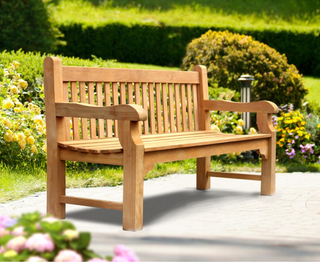 Lane Teak Hampton Garden Bench