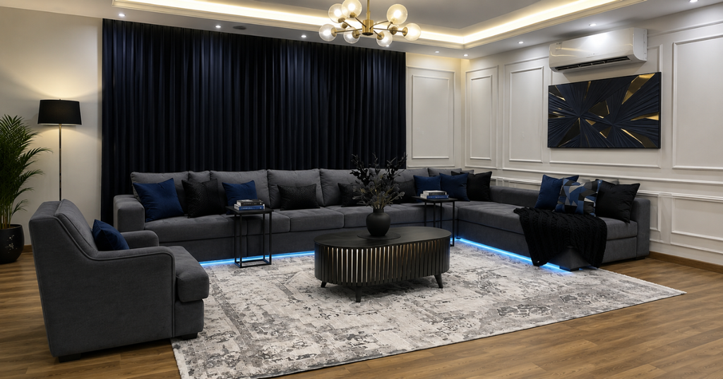 Choose comfortable furniture