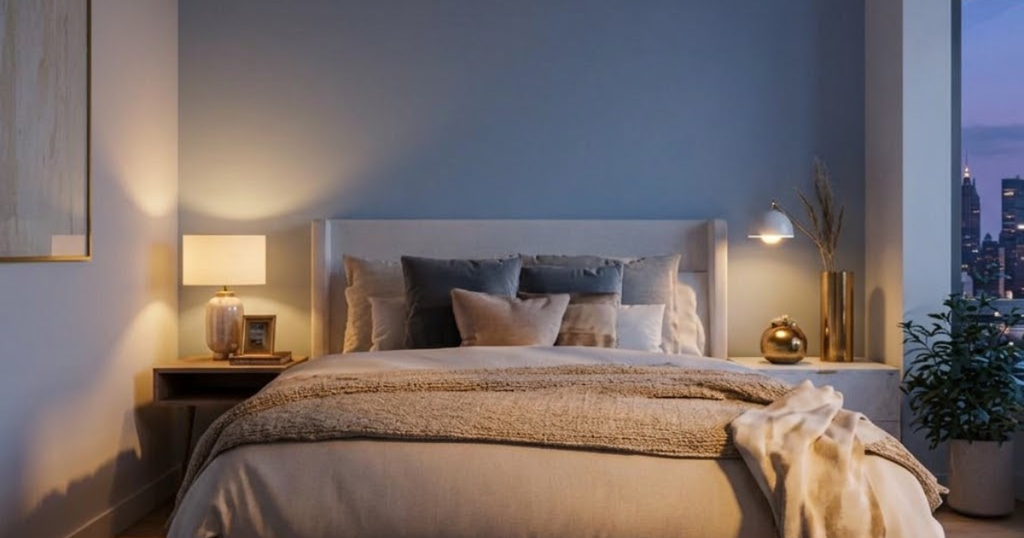 How Lighting Affects Bedroom Wall Color