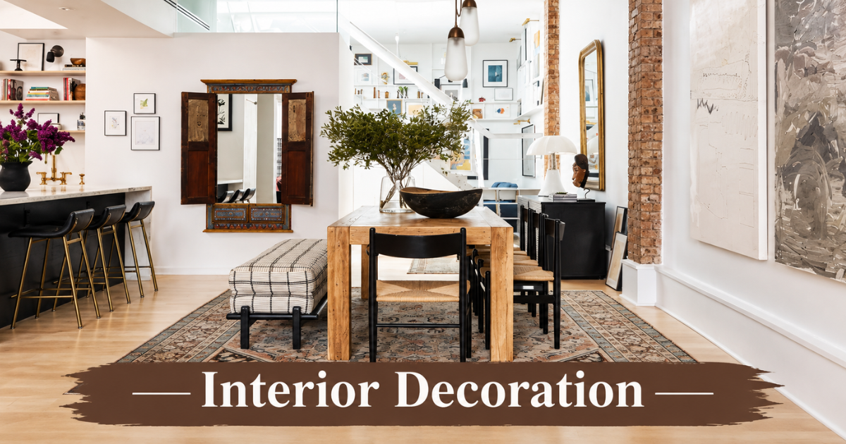 Interior Decoration Tips: Simple Ideas to Create a Beautiful and Comfortable Home