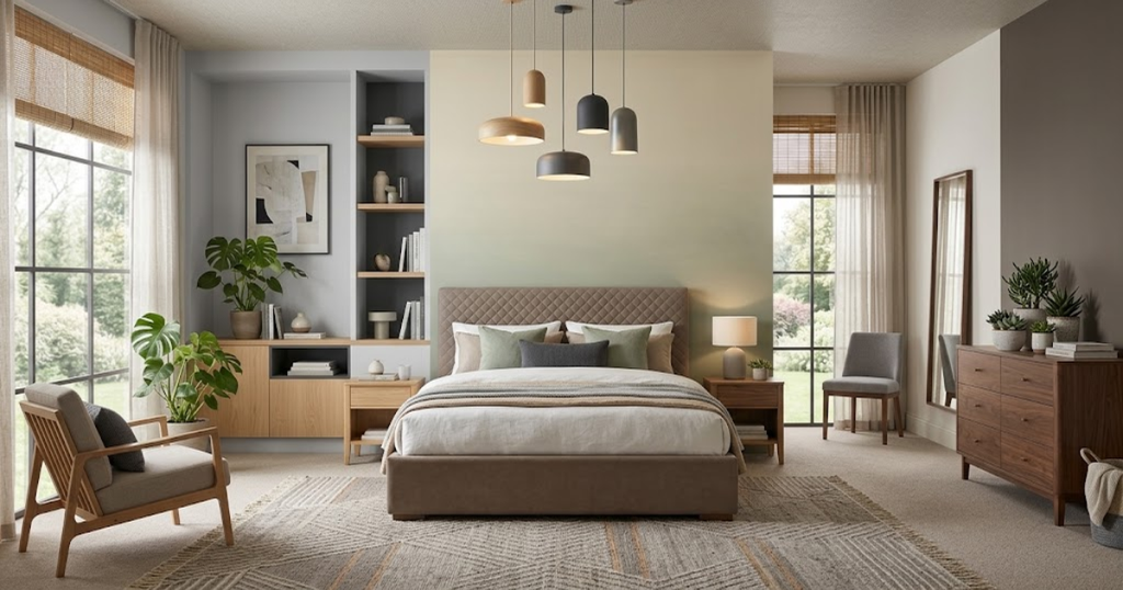 Lane Modern Bedroom Paint Colors Schemes