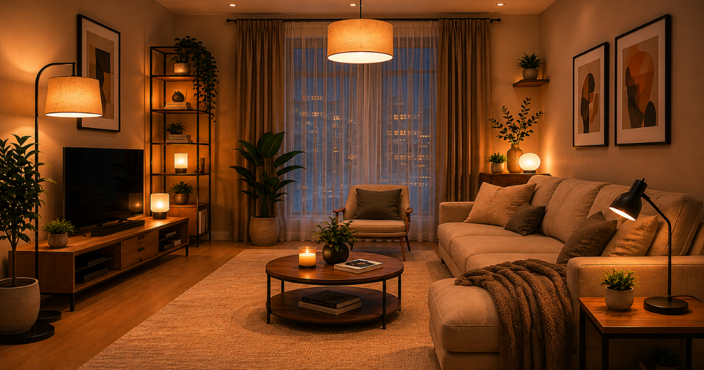 Proper lighting arrangement