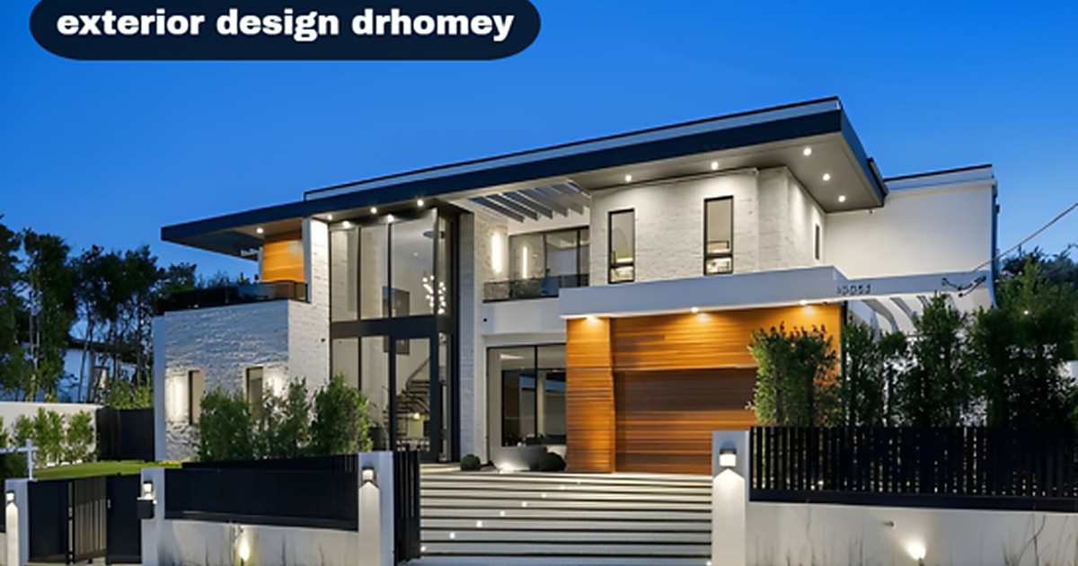 Exterior Design DrHomey Guide to Modern Outdoor Spaces